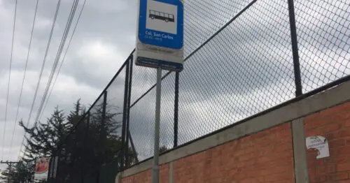 PARADERO SITP COLEGIO SAN CARLOS  345A01